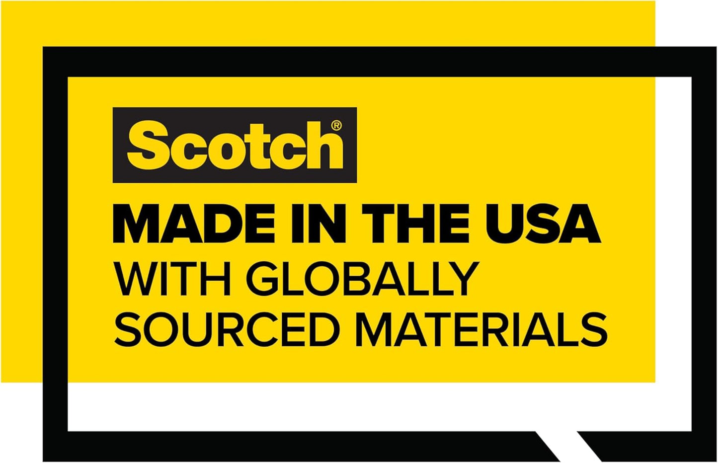 Scotch Heavy Duty Shipping Packing Tape, Clear, Shipping and Packaging Supplies, 1.88 in. x 54.6 yd., 1 Tape Roll