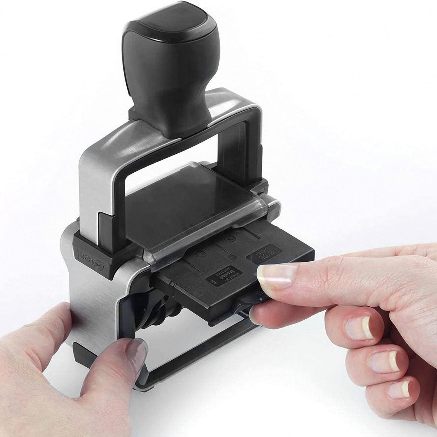 Rubber Stamp Creation Heavy Duty Numberer, 8 Digit Self-Inking Numbering Stamp 5mm Character Height
