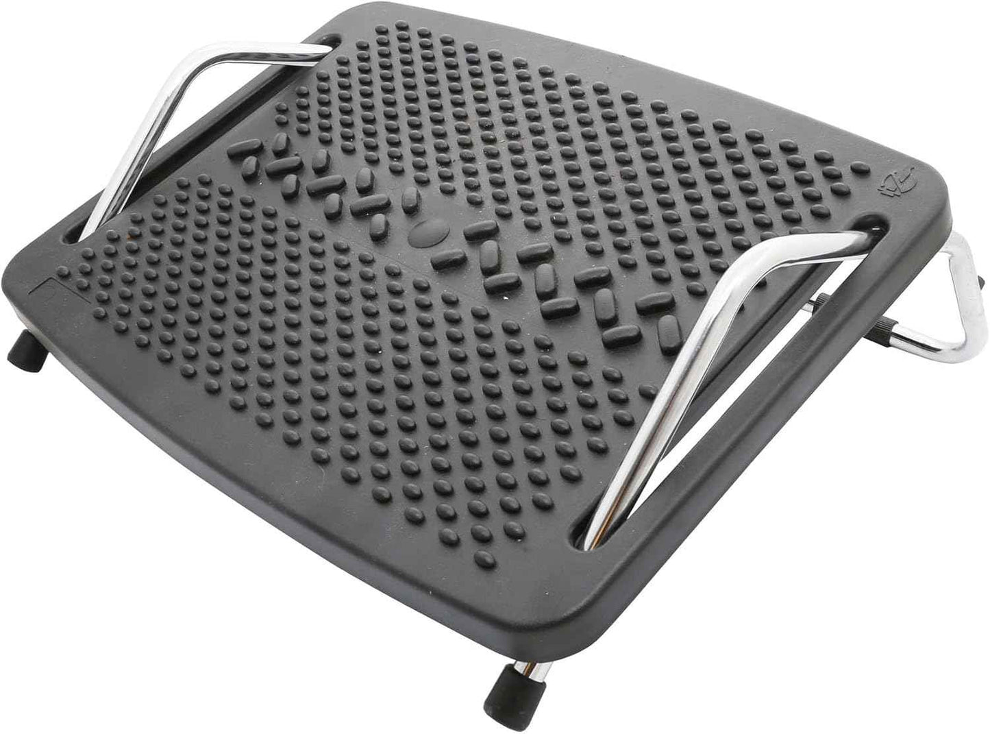 Under The Desk Ergonomic Tilt Adjustable Foot Rest Metal Support with Massage Textured SY-ACC65065