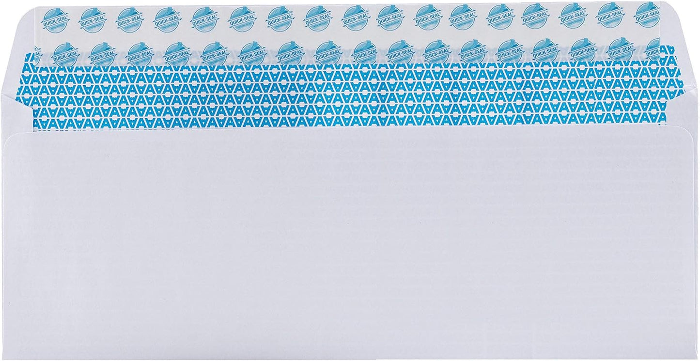 Aimoh 500#9 Custom Printed Reply Envelopes - Self-Seal Security - Personalized with Logo and/or Return Address - Self-Seal, 3-7/8 x 8-7/8 Inches, 500 Count (7-30138-500)