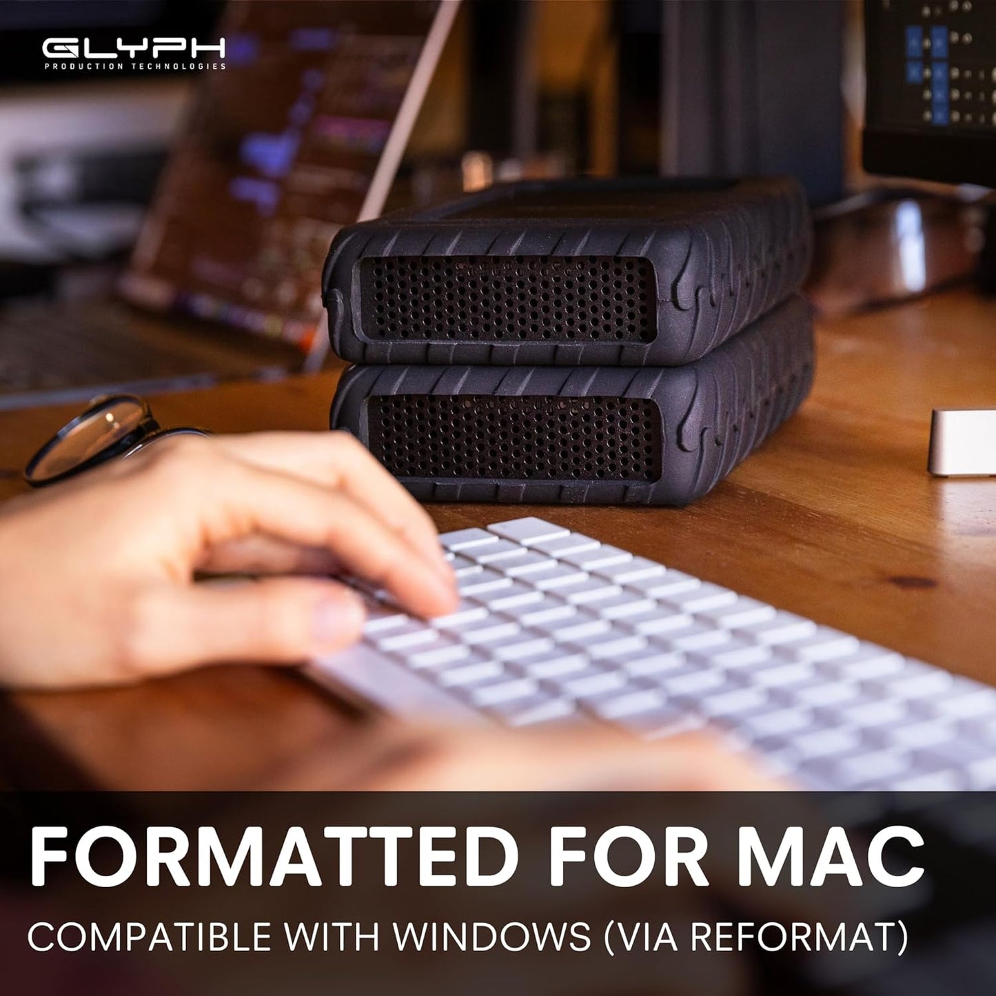 Glyph BlackBox Pro External Hard Drive 7200 RPM, USB-C (3.1,Gen2) (2TB)