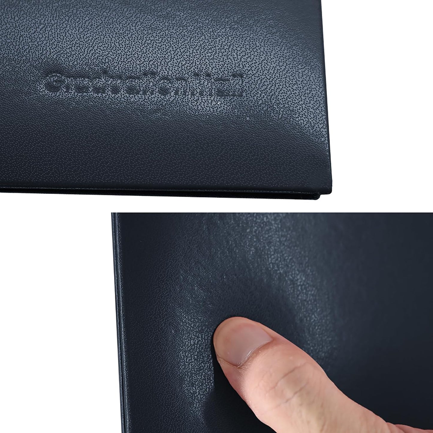 GraduationMall 8.5"x11" Smooth Padded Diploma Cover Certificate Holder Darkblue,6-Packs