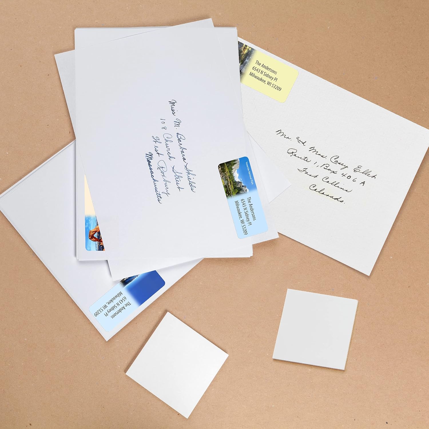 Customized Personalized Address Labels - Made in The USA by Kenco (500 Labels, National Parks) - Lumora Desk