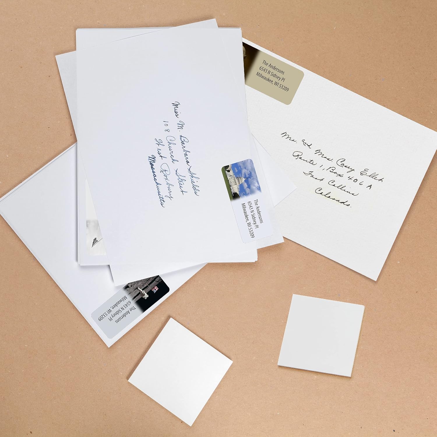 Customized Personalized Address Labels - Made in The USA by Kenco (250 Labels, All American) - Lumora Desk