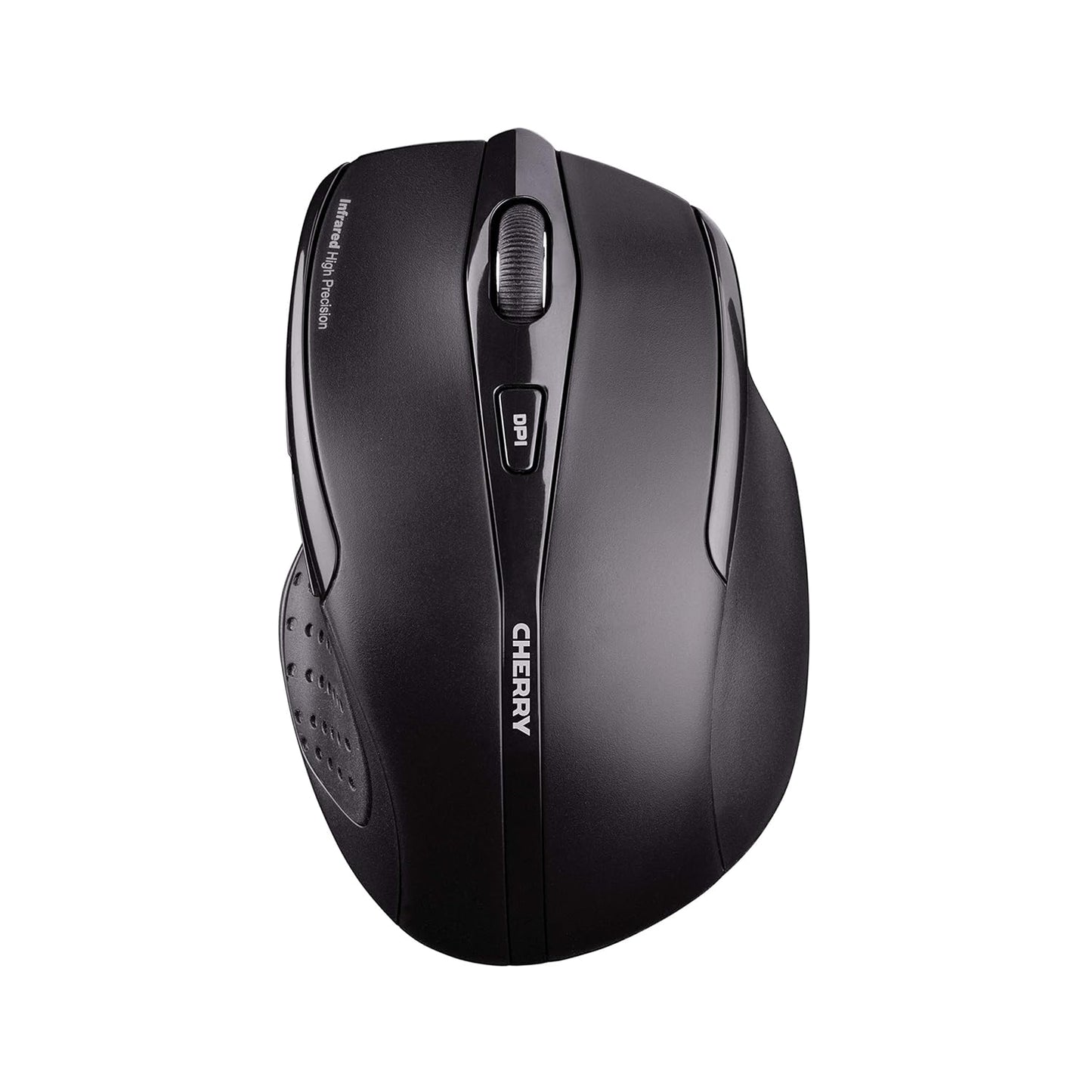 Cherry MW 3000 Wireless Mouse 2.4 GHz w/Nano USB Receiver, Black (UW7691)