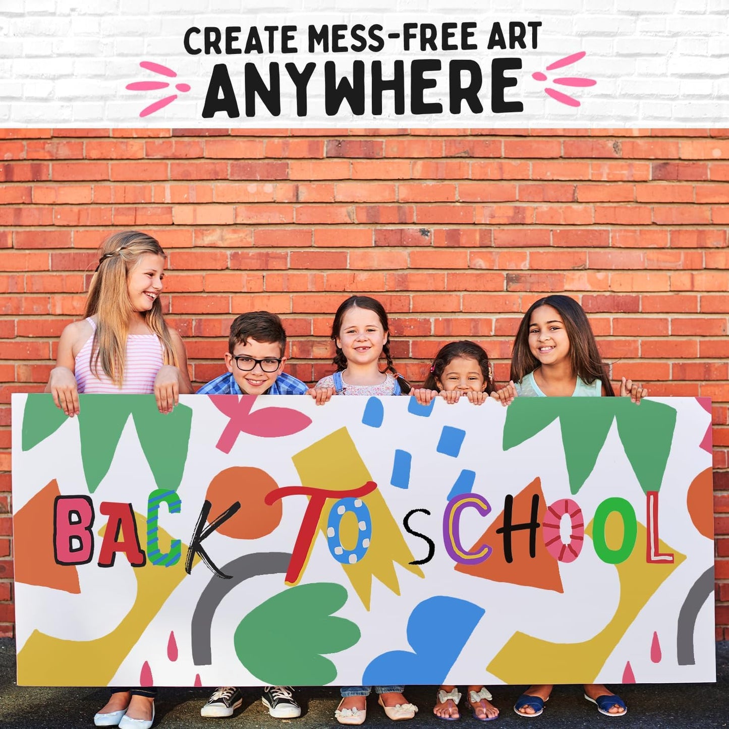 10 Jumbo Acrylic Paint Markers - 15mm Fat Acrylic Paint Pens for Canvas, Rock Painting, Wood, Plastic, Glass - Large Thick Permanent Pens for Signs, Board, Calligraphy, Poster Markers