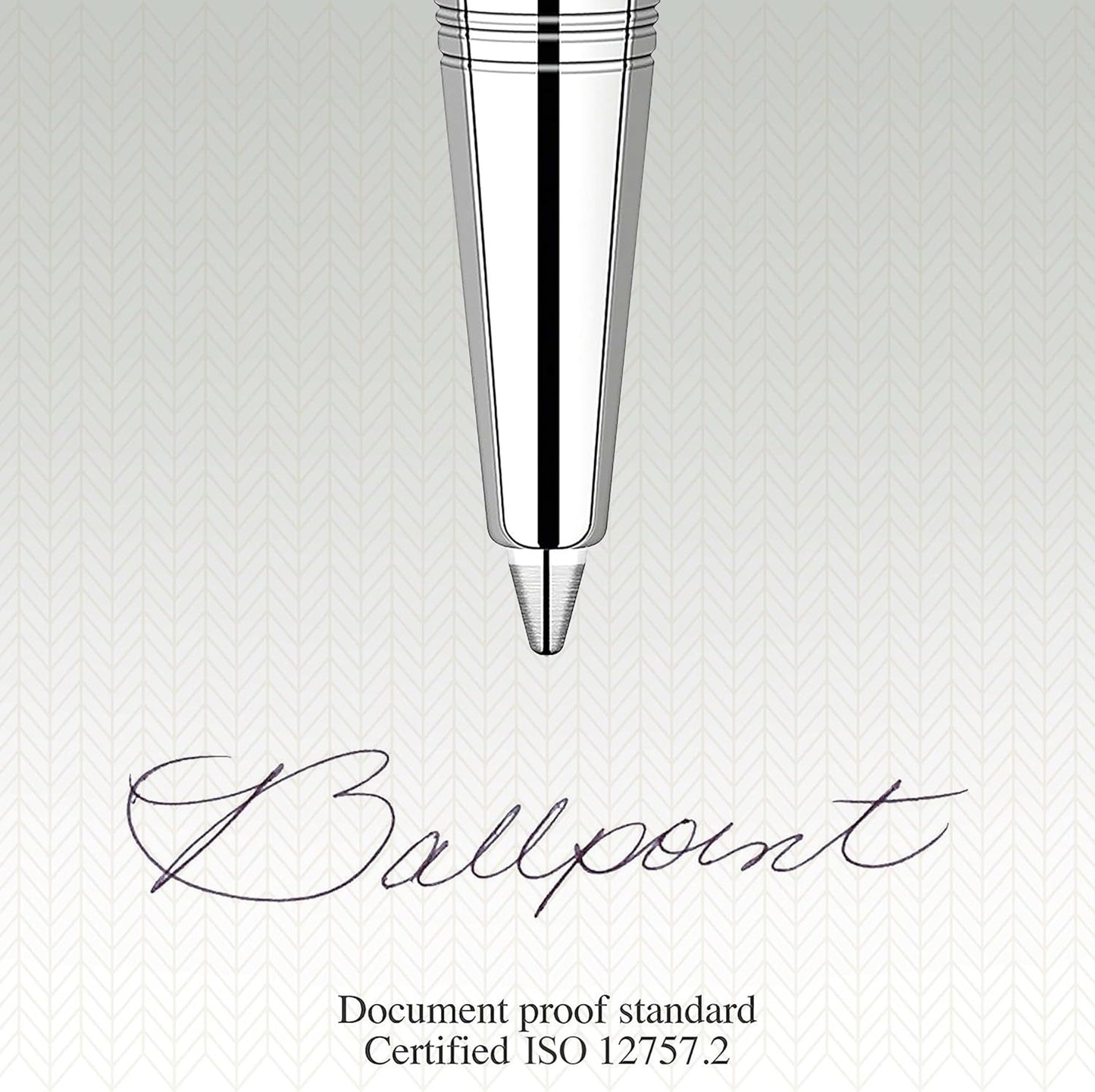Parker QUINKflow Ballpoint Pen Ink Refills, Medium Tip, Black, 3 Count - Smooth Writing