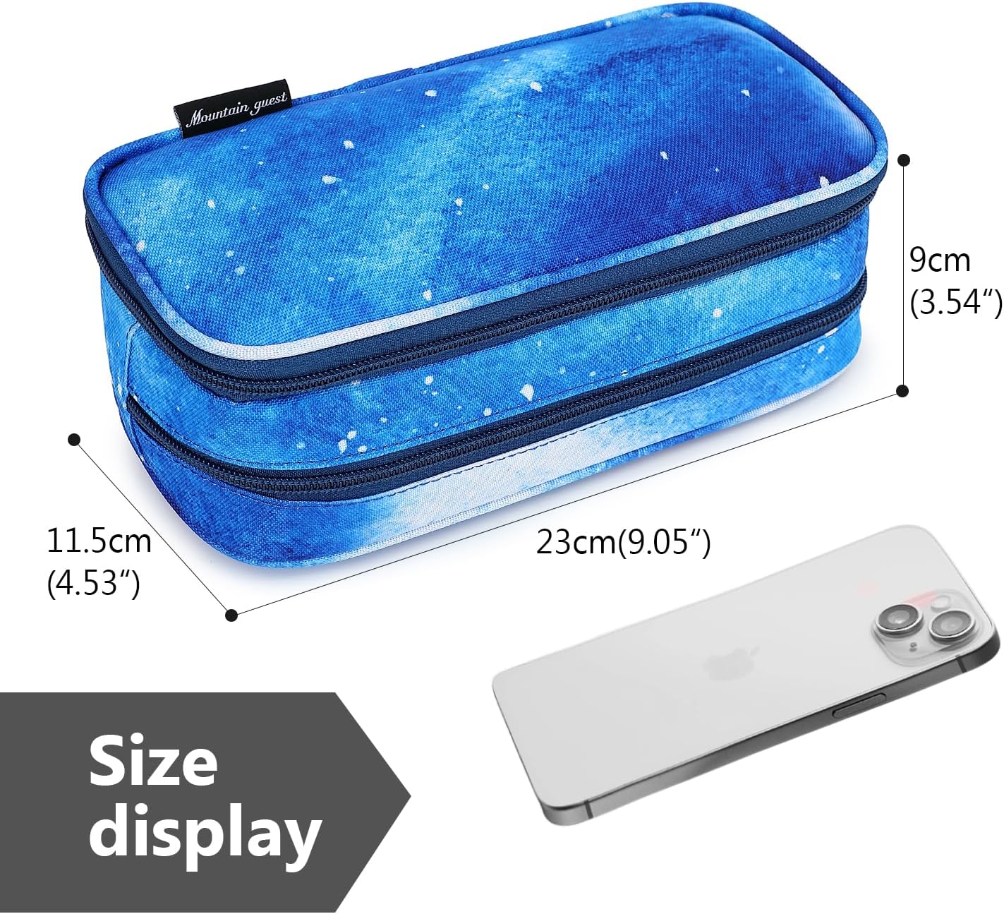 Pencil Cases for kids, Large Capacity Pencil Pouch, Office College School Marker Organizer Case pen for Men Women Adult Teens