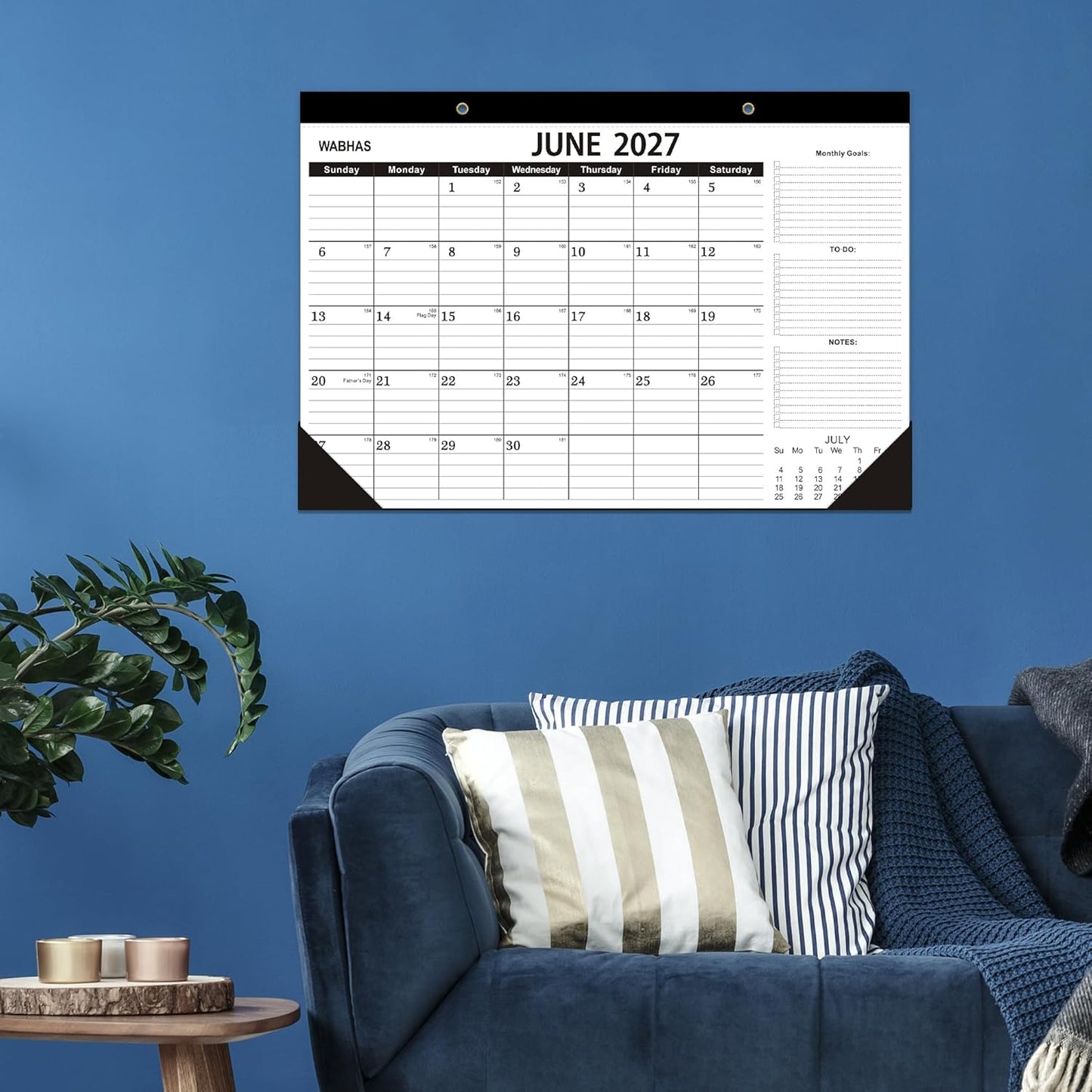 Desk Calendar 2026,January 2026 to June 2027,2026 Desk Calendar with to-do list,Calendar 2026-2027-18 Months,2026 Calendar 17" x 12" for Home or Office.