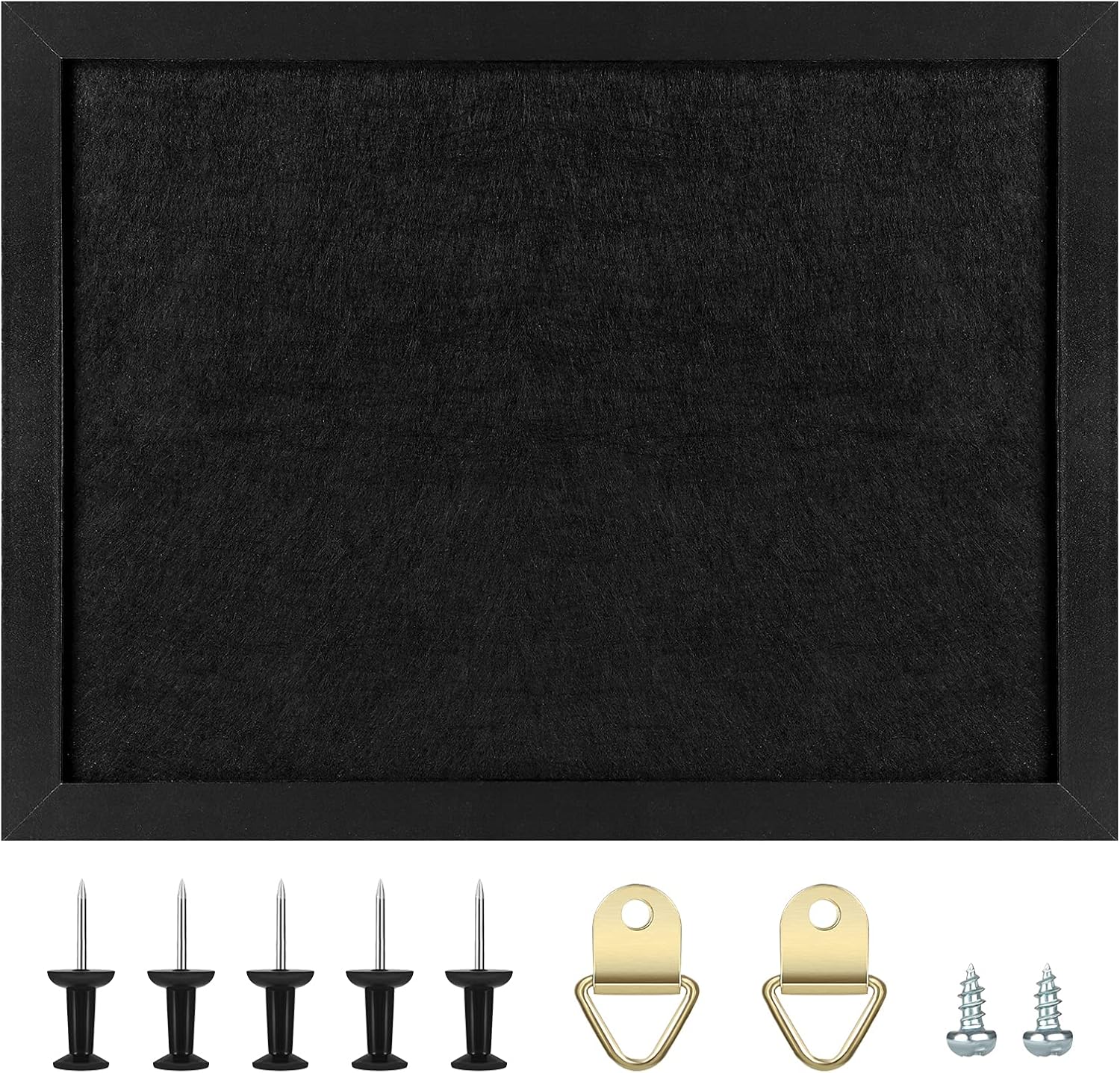 TORASO Cork Board Bulletin Board, 19.7 X 29.5 inch Cork Boards for Walls with Pins, Eye Bolts, gaskets, Screws, Pin Board for Office, School and Home (BK-5075-1P) - Lumora Desk