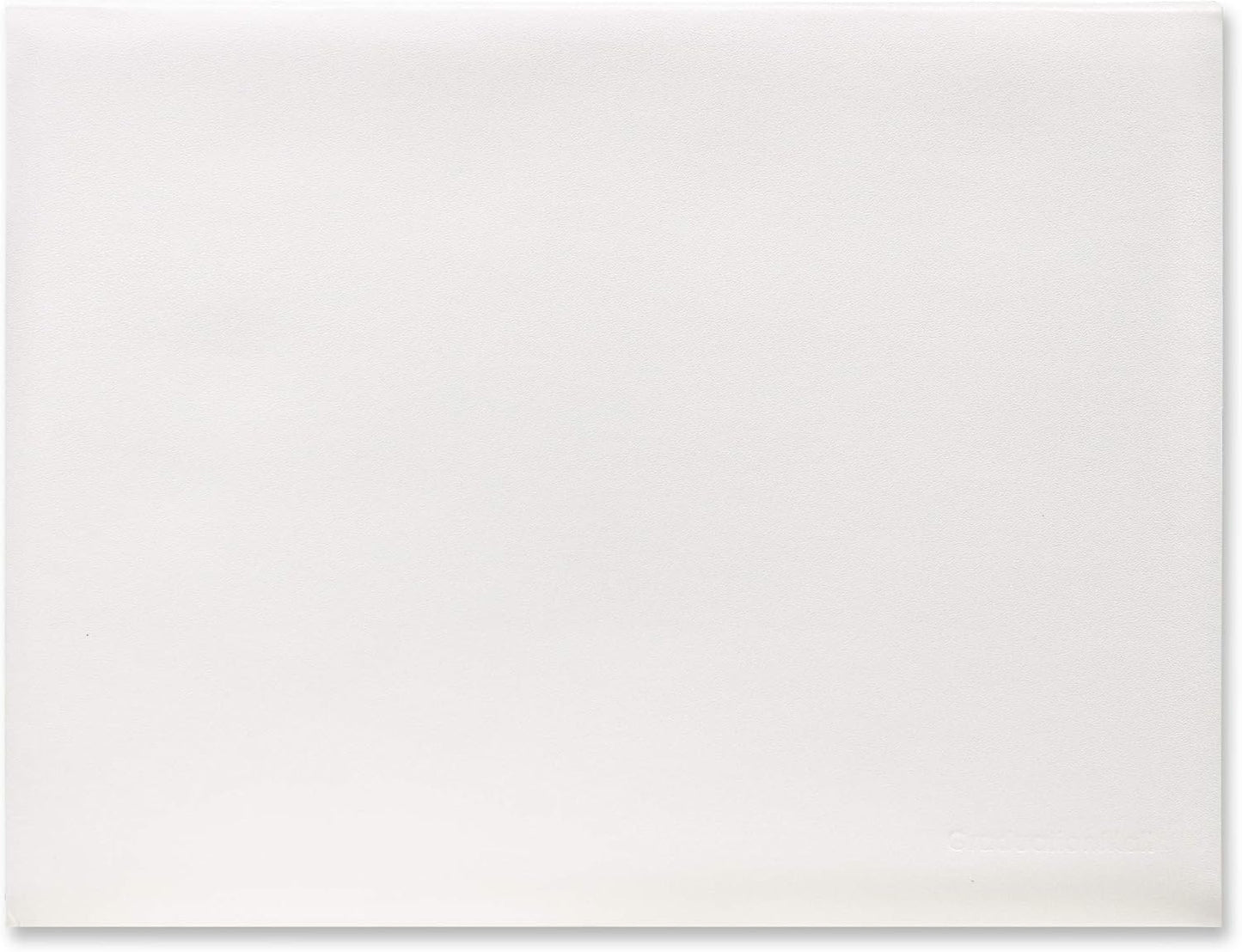 GraduationMall 8.5"x11" Smooth Padded Diploma Cover Certificate Holder White,1-Pack