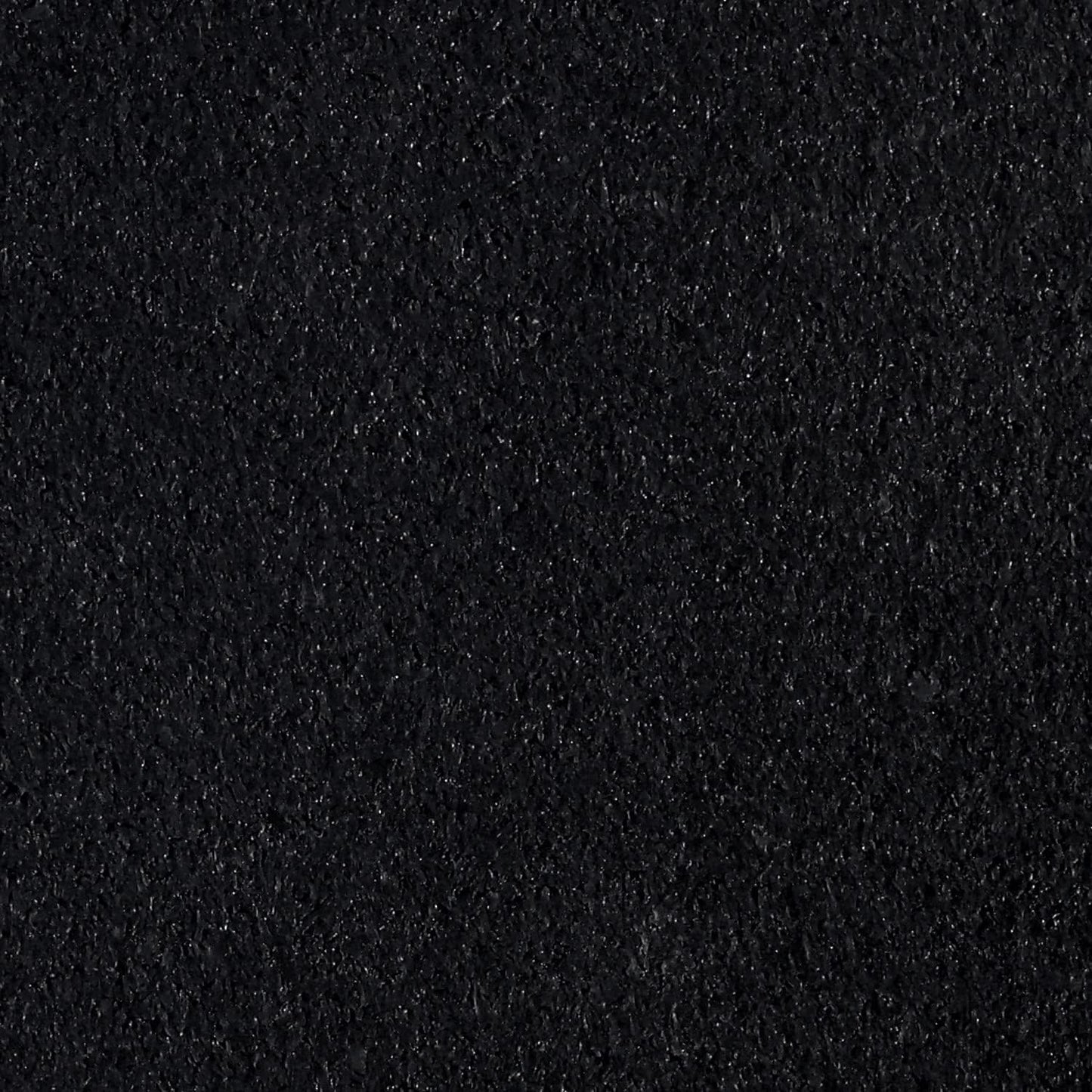 Ghent Bulletin Board, Recycled Rubber, Aluminum Frame, 48.5" x 72.5", Solid Black Rubber (ATR46-BK) Made in USA