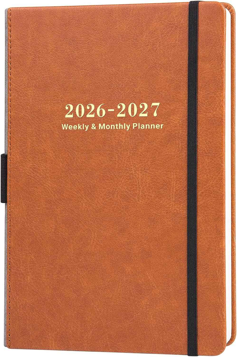 2026-2027 Planner - Planner 2026-2027 Weekly and Monthly with Stickers, JUL. 2026 - JUN. 2027, 5.75" X 8.25", Academic Calendar Planning with Premium Paper, Pen Holder, Inner Pocket and 44 Notes Pages