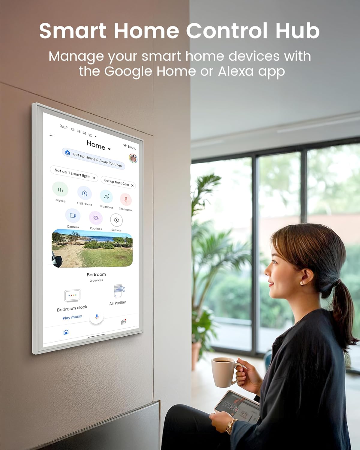 Digital Calendar Wall Touch Screen, Wall Calendar, (24/32 Inch Smart Digital Calendar Family Schedules, Meal Planning, Business Chore Chart/) (32 Inch)