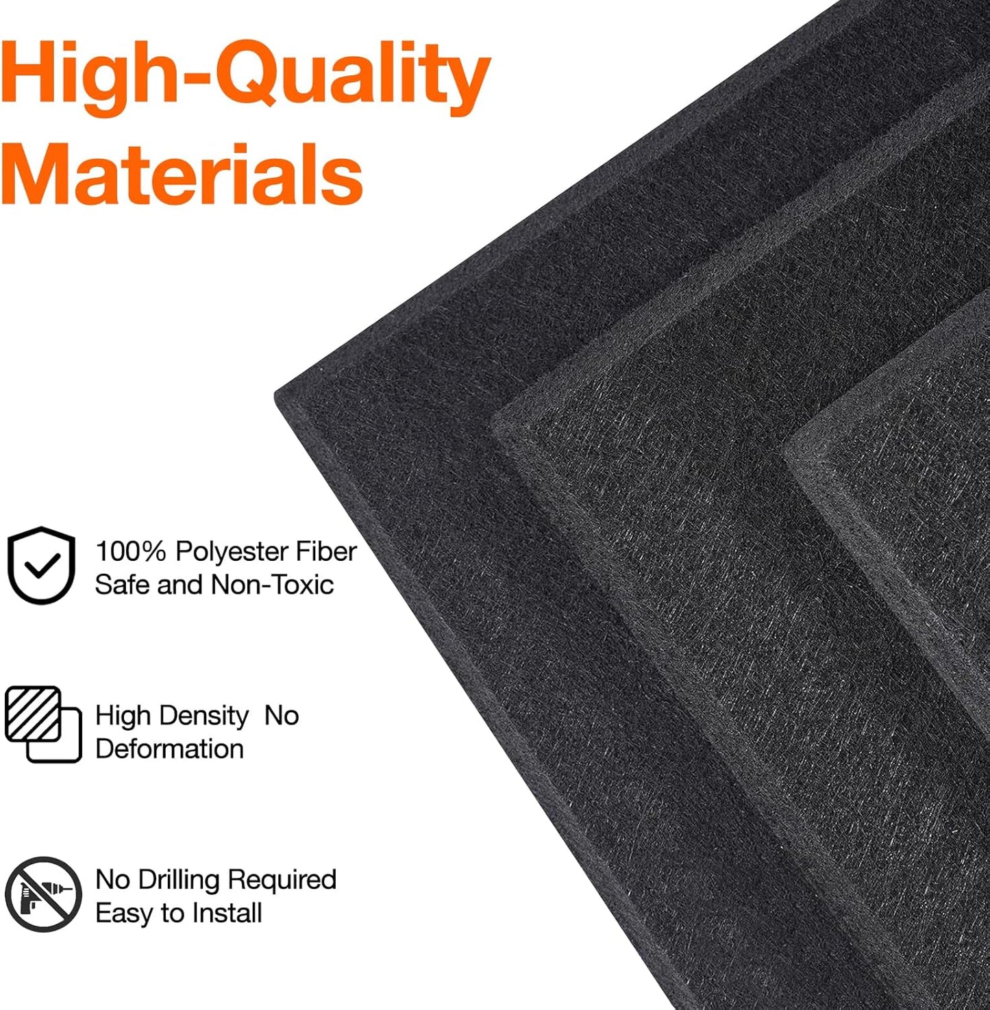 Large Cork Boards for Walls 48" x 36" 12 Pack Bulletin Boards Alternative Cork Board for Office Contains 72 Removable Security Stickers 30 Push Pins