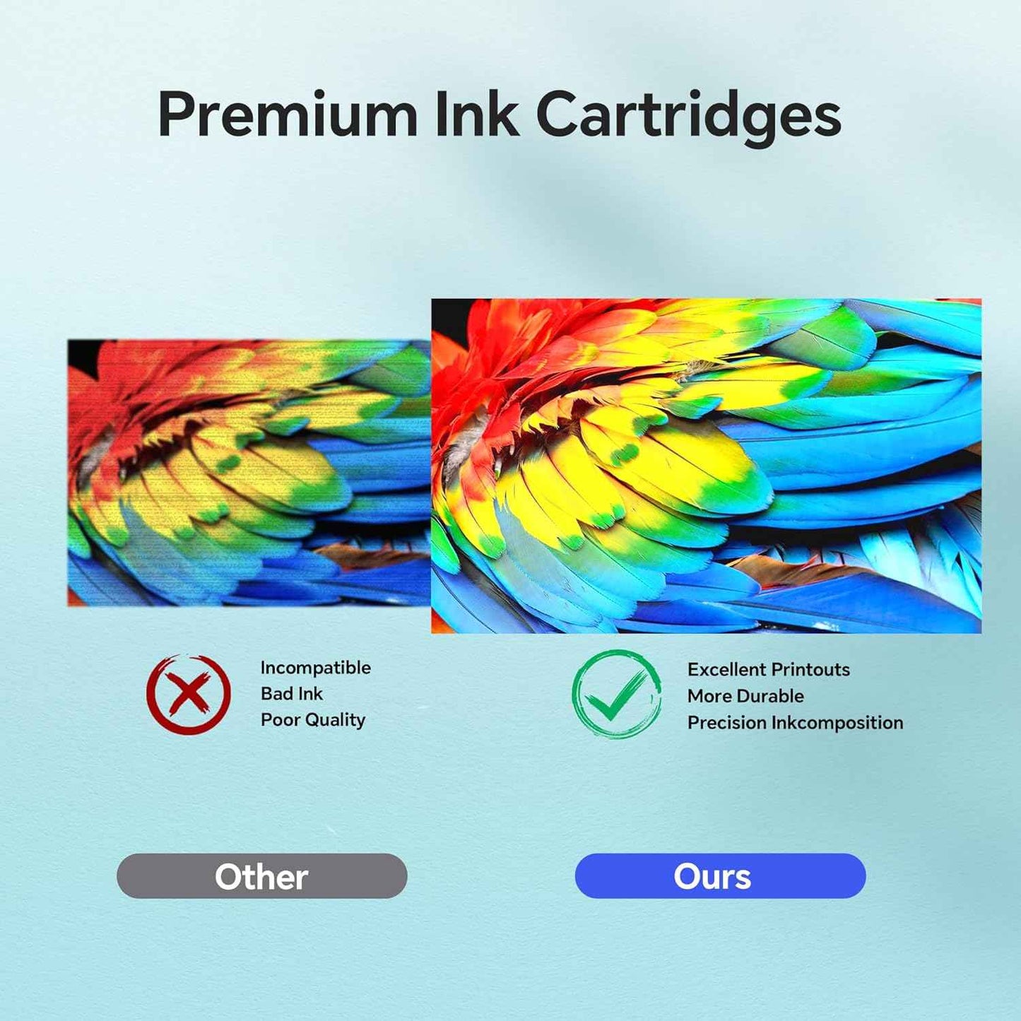 LC401XL Ink Cartridges Replacement for Brother LC401 LC401XL Ink Cartridges for Brother MFC-J1010DW MFC-J1012DW MFC-J1170DW Printer (Black, Cyan, Magenta, Yellow, 4 Pack)