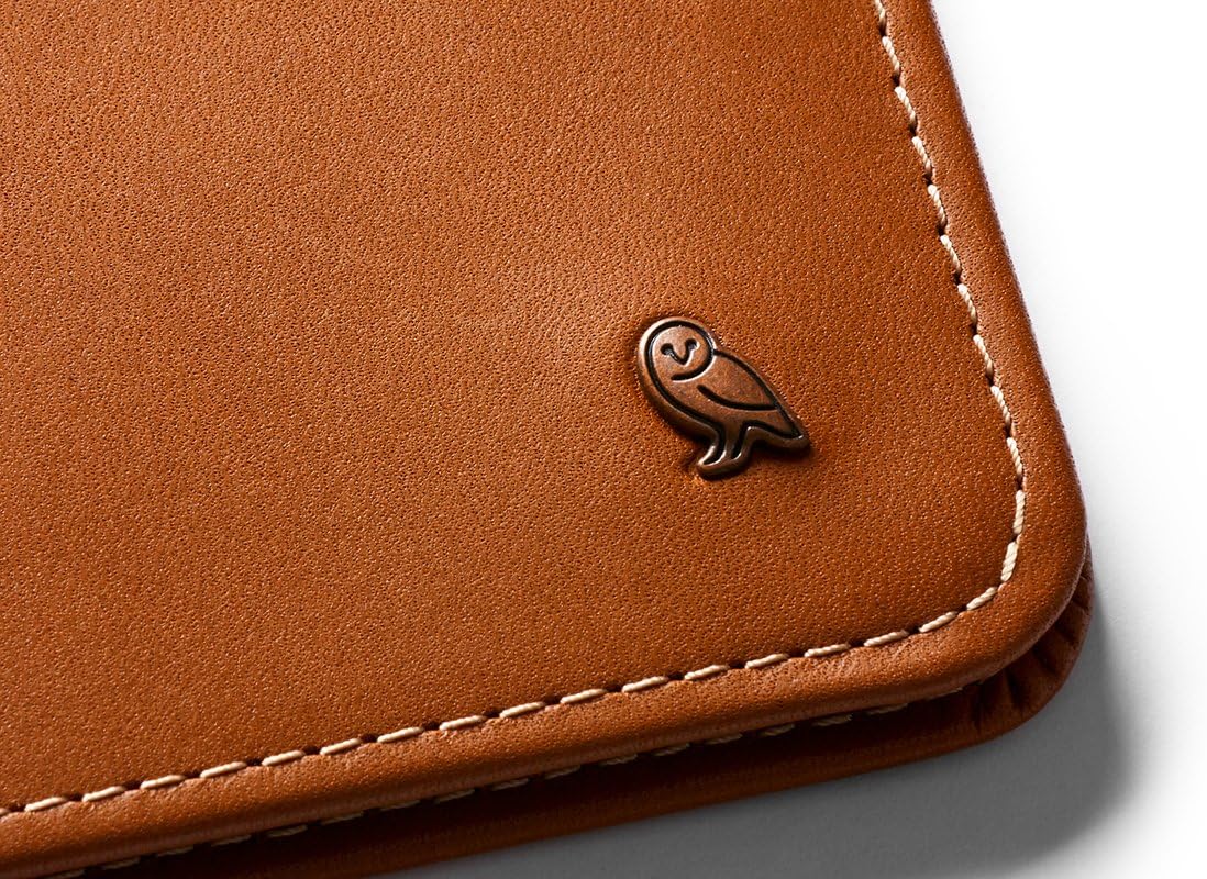 Bellroy Hide & Seek Wallet (Slim Leather Bifold Design, RFID Protected, Holds 5-12 Cards, Coin Pouch, Flat Note Section, Hidden Pocket)