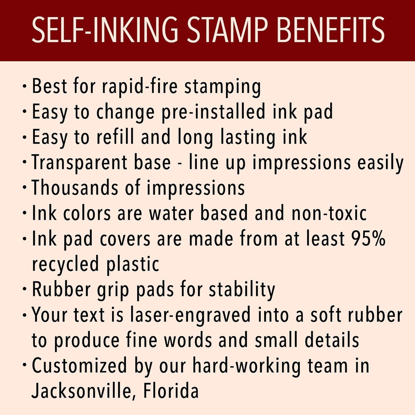 Kansas Rectangular Notary Stamp | Official State Notary Stamp | Official Seals | Meets State Specifications (Kansas, Rectangular Stamp)