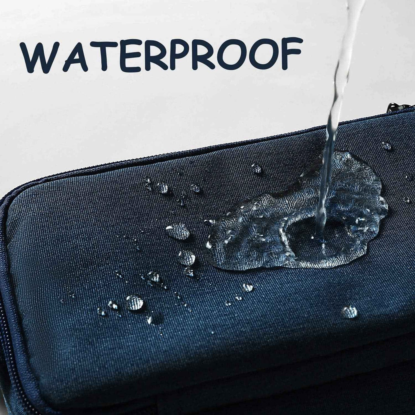 Mens Toiletry Bag Waterproof Organizer Bag Travel Shaving Dopp Kit Perfect Travel Accessory Gift