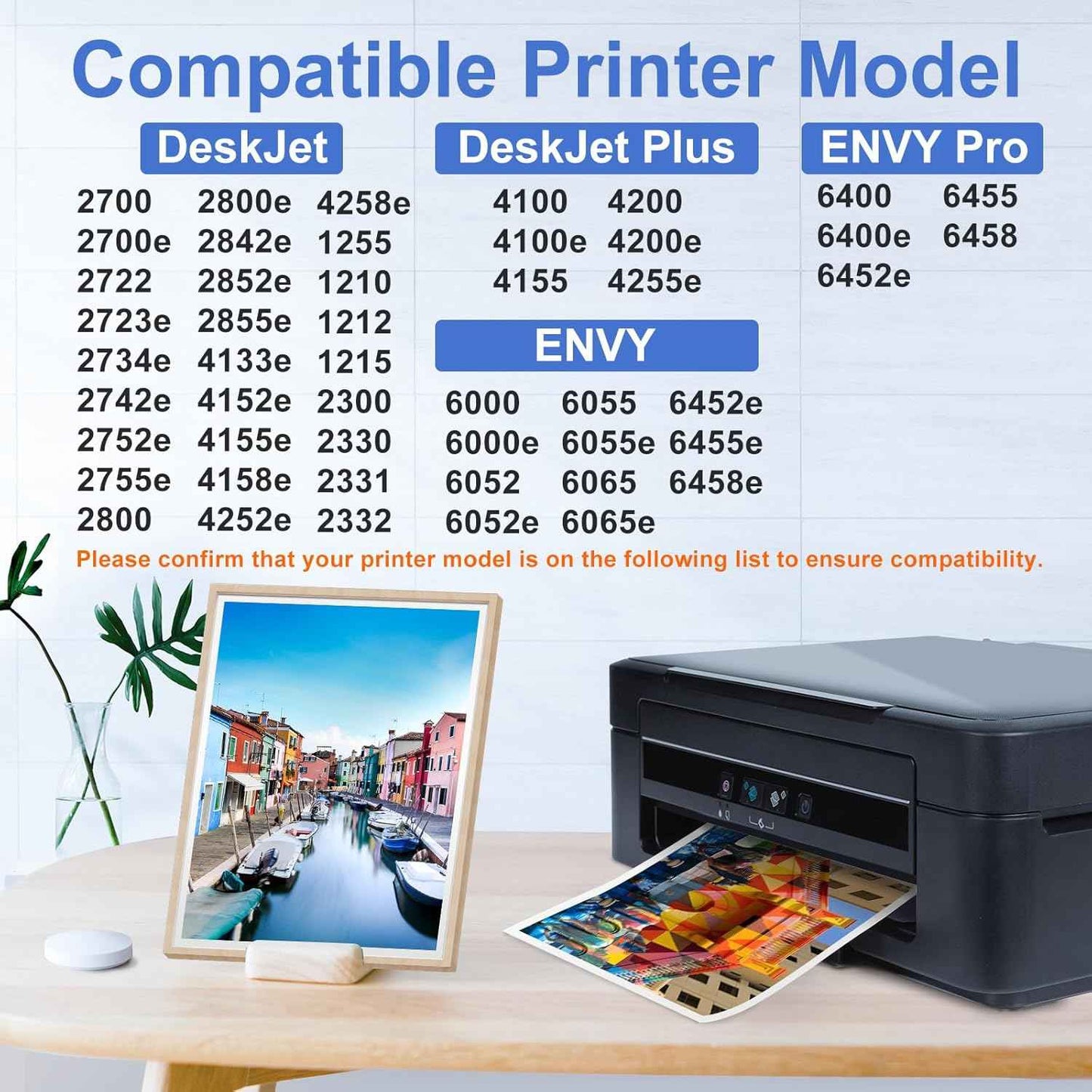 67XL Ink Cartridges Black/Color Combo Pack Replacement for HP Ink 67 67XL HP Printer Ink High Yield Works with DeskJet 2755e 2855e 2700 2800e 2700e 4255e 4155e Envy 6055e 6000 6455e 6400 (2-Pack)