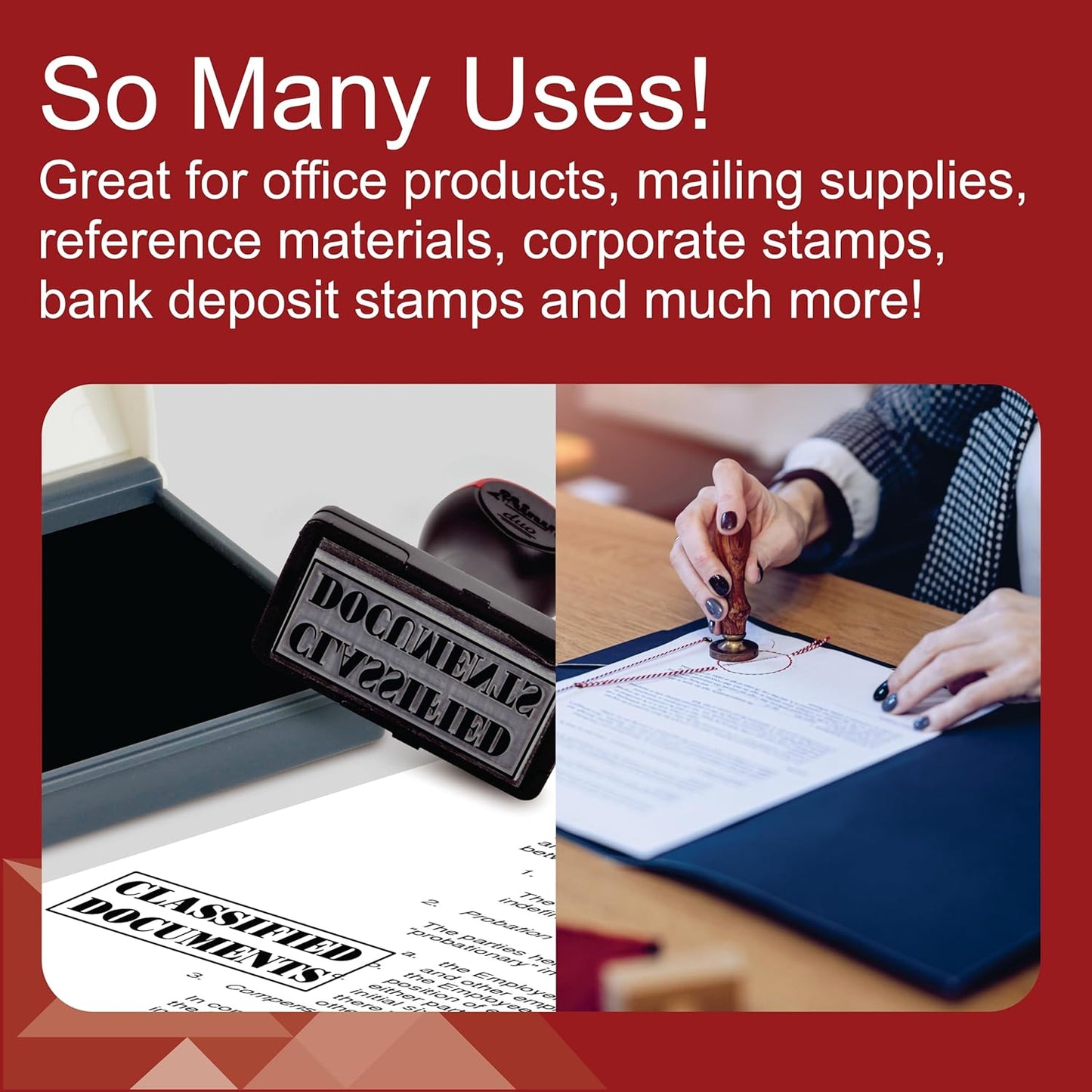 Shiny No-Ink Dry Stamp Pad, 2-3/4" by 4-3/8" Surface Area, Felt Stamp Pad