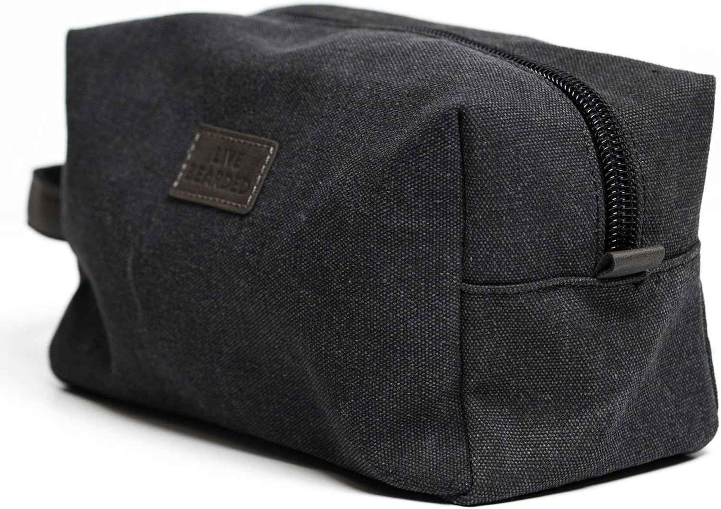 Live Bearded Dopp Kit – Durable Travel Toiletry Bag for Men, Shaving, Hygiene, Beard Care, Travel Essentials and Everyday Carry Mens Toiletries Bag