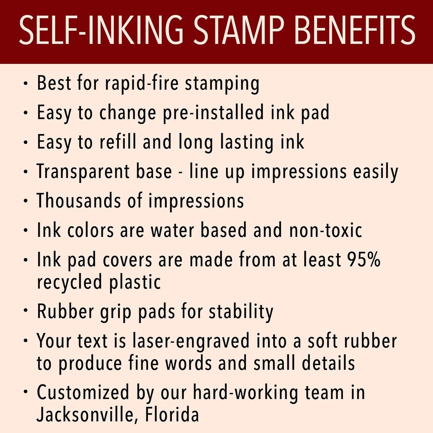 Virginia Round Notary Stamp | Official State Notary Stamp | Official Seals | Meets State Specifications (Virginia, Round Stamp)