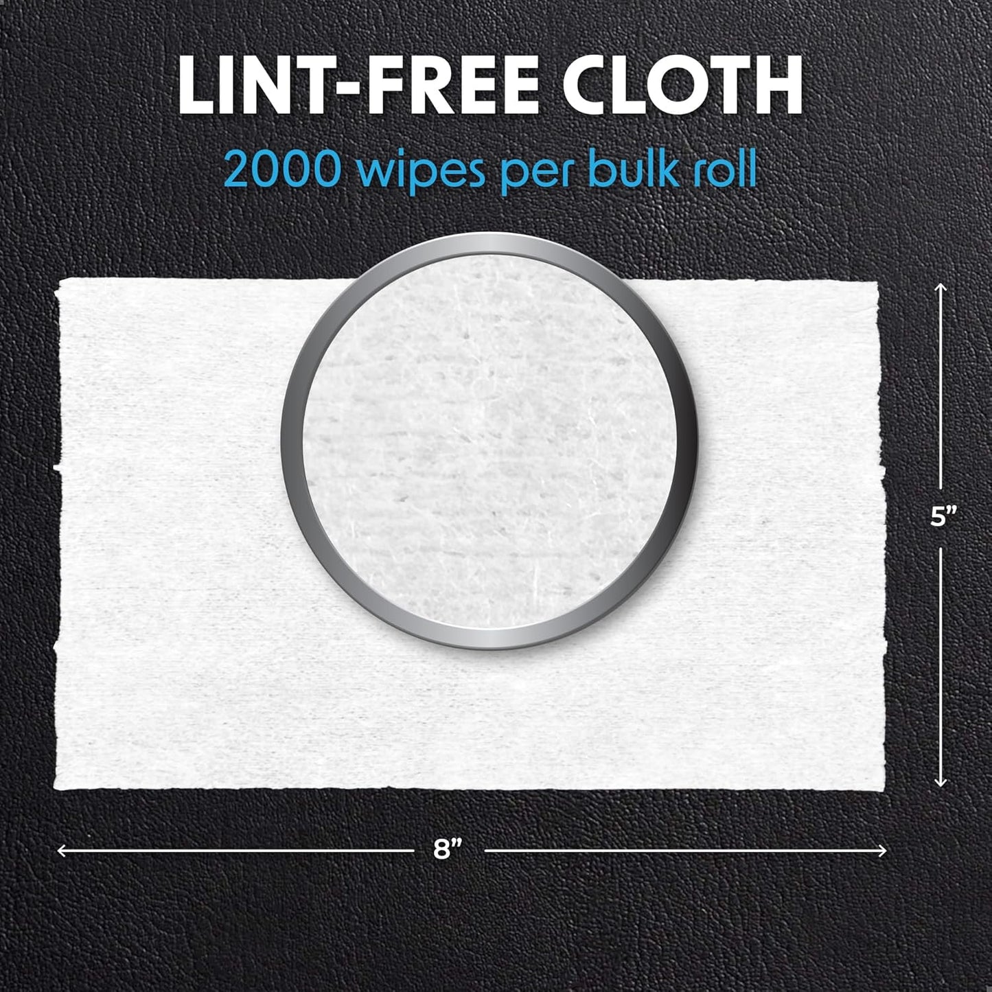 Wipex Max Out Sanitizing Wipes for Fitness Centers - 2000 Wipes Roll, Economy Refill Rolls for Dispensers, 5"x8" - Ideal for High Volume Commercial Use, 120 Rolls (Palletized Delivery)