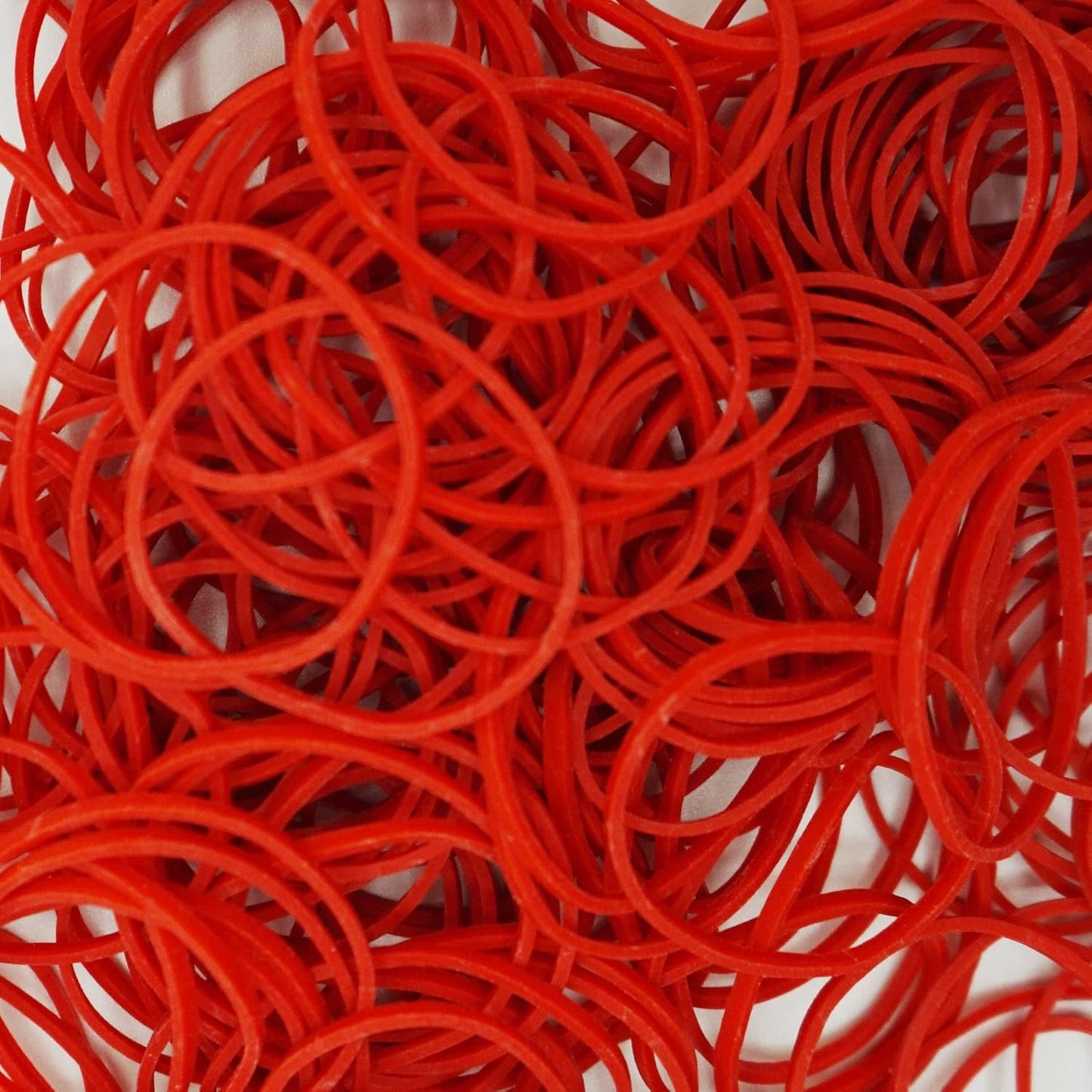 200, Jumbo Size, Green Color, US Made Rubber Bands for Pony Tails and Braids