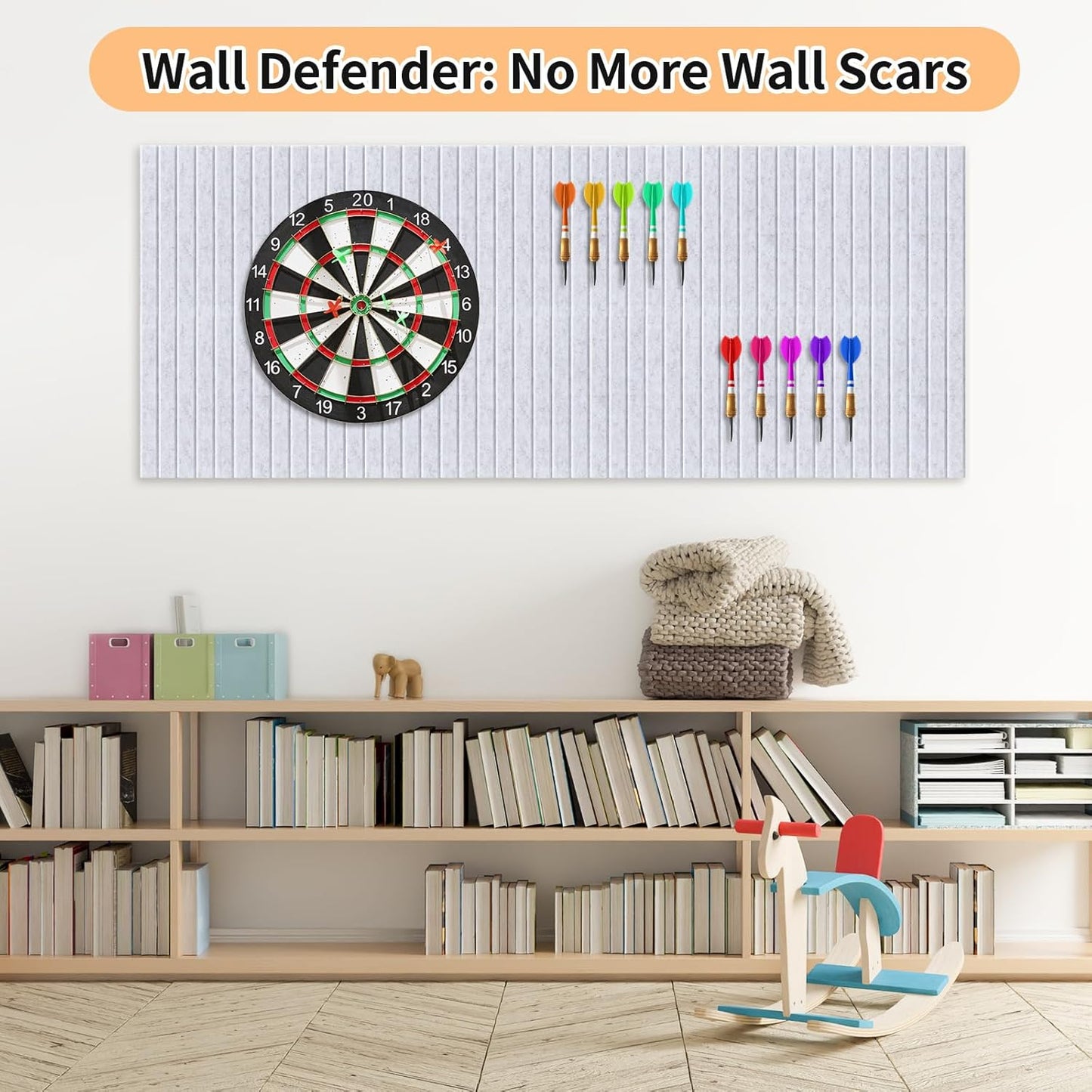 Smarpau Large Cork Board 48"X36", 12 Pack Felt Bulletin Boards, Corkboard Pin Board with 50 Removable Adhesive Tabs 35 Pushpins, Cork Wall Tiles for Office Home Classroom - Lumora Desk