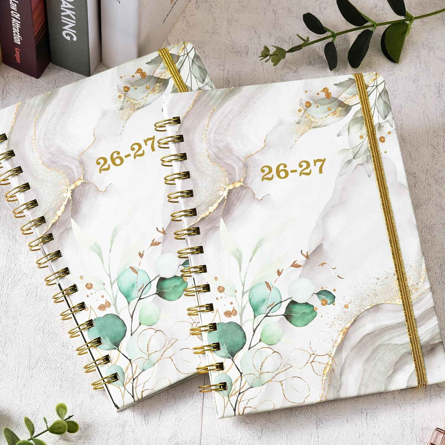 Planner 2026-2027 - 2026-2027 Planner Weekly and Monthly, July 2026 - June 2027, 6.3" x 8.4", with Coated Tabs, Inner Pocket