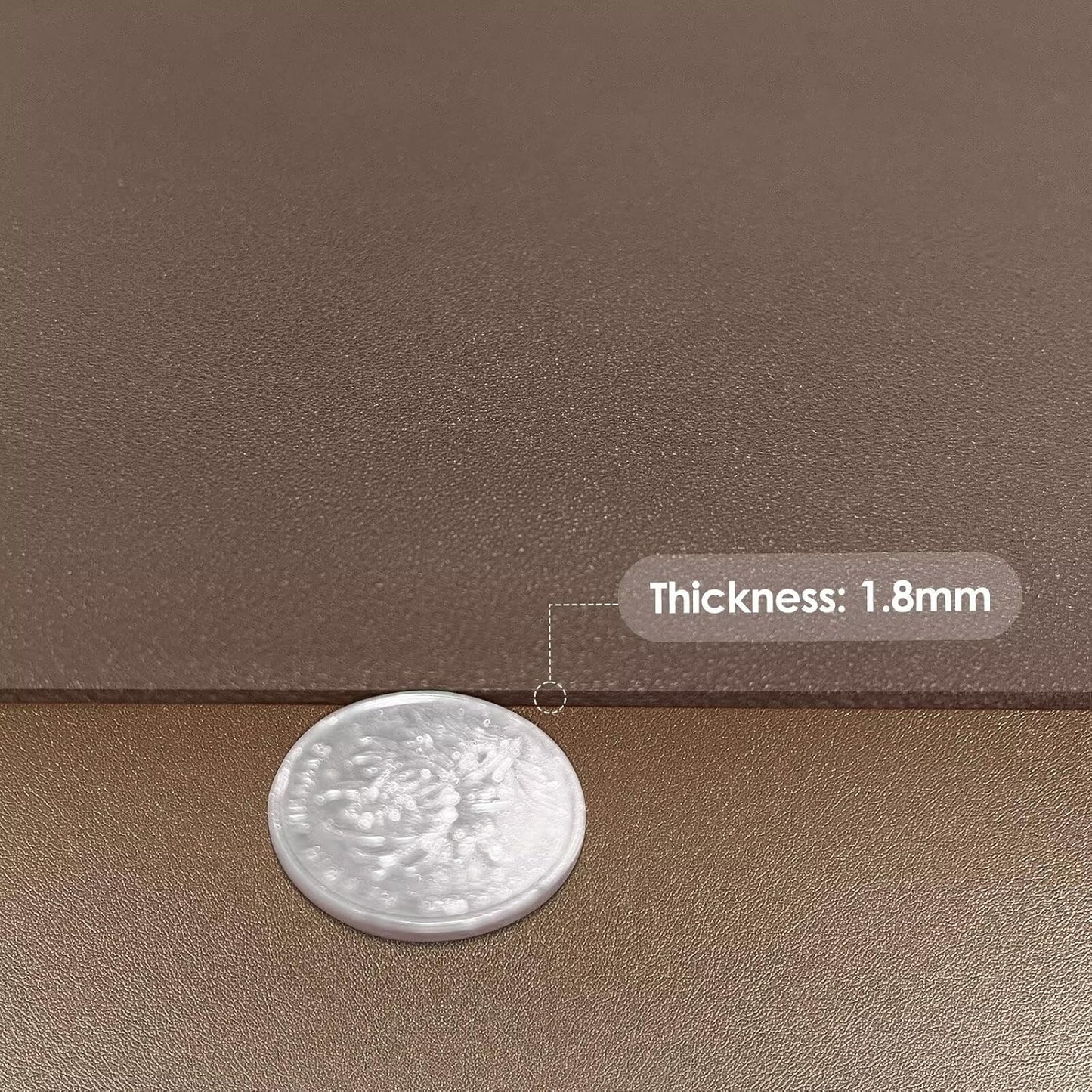 Leather Table Cover,1.8mm Thick,42x72 Inch Table Protector,Table Protector for Dining Room Table,Dining Room Table Protector Pad.(Mud Color+Champagne Gold,42x72)