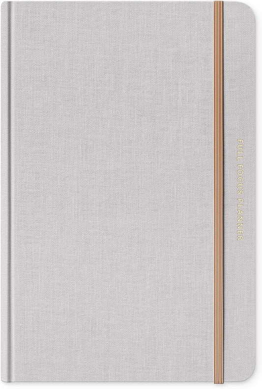 Full Focus Oatmeal Linen Planner by Michael Hyatt - The #1 Daily Planner to Set Annual Goals, Increase Focus, Eliminate Overwhelm, and Achieve Your Biggest Goals - Hardcover