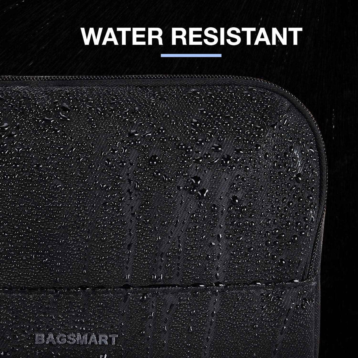 BAGSMART Large Toiletry Bag for Men, Valentines' Day Gifts Travel Organizer Hanging Dopp Kit Water Resistant Shaving Bag for Bathroom Shower, Toiletries Accessories,Travel Essentials, Black-Large