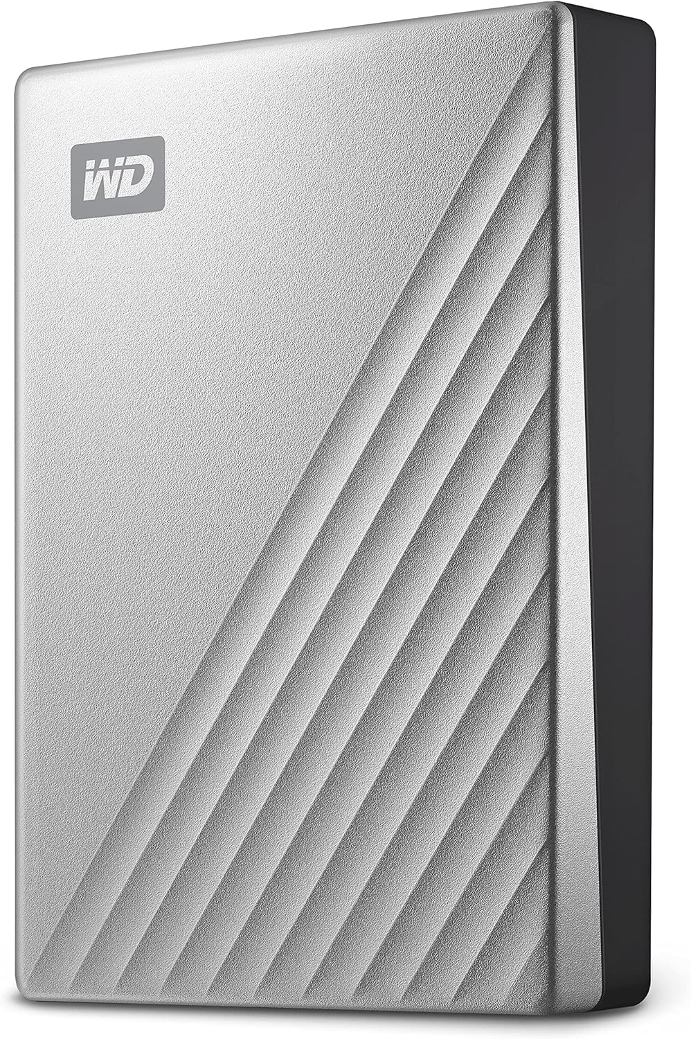 WD 5TB My Passport Ultra for Mac Silver, Portable External Hard Drive, backup software with defense against ransomware, and password protection, USB-C and USB 3.1 - WDBPMV0050BSL-WESN